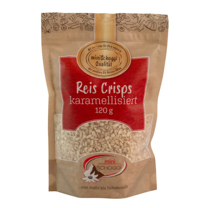 Rice crisps, 120 g for chocolates and desserts