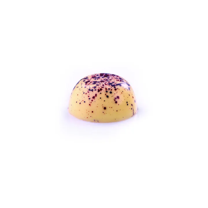 Moule à pralines demi-sphère aplati 24 pralines