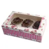 6er Cupcake Schachtel