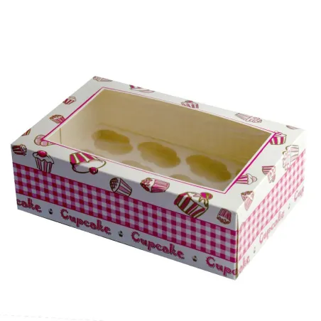 12 mini cupcake box