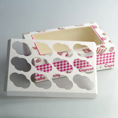 Scatola per 12 mini Cupcake