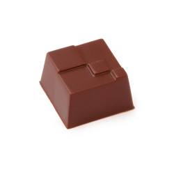 Moule à pralines Carré Géométrie 30 pralines