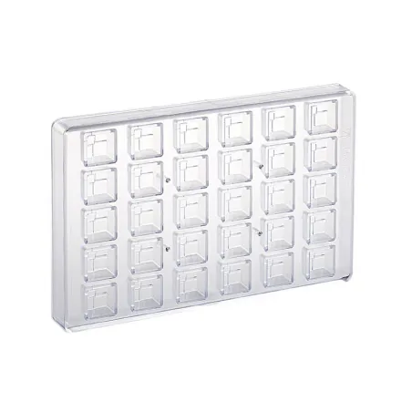 Praline mold Carré Geometrie 30 pralines