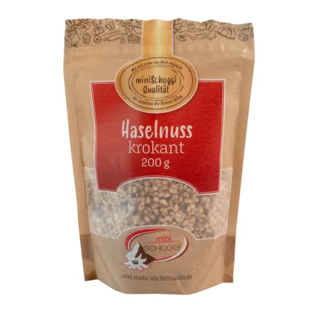 Croquant aux noisettes grillées, 200 g pour pralines et desserts
