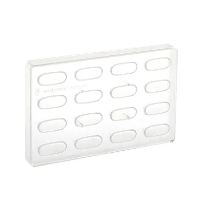 Stampo per praline Gianduiotto 16 praline