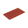 Silikonform Quadrat 3 cm 28 Stück für Süsses und Salziges