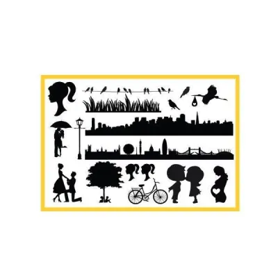 Silikonmatte Silho Urban Life für edle Dekorationen