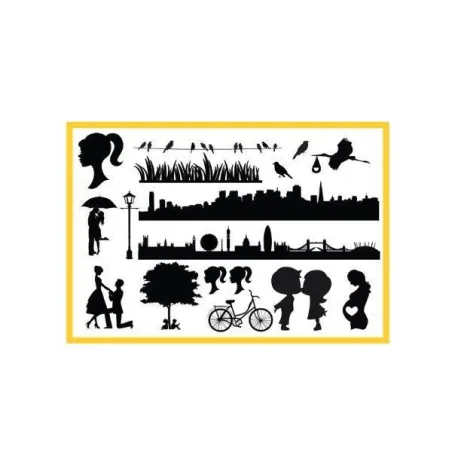 Tapis en silicone Silho Urban Life pour des décorations raffinées