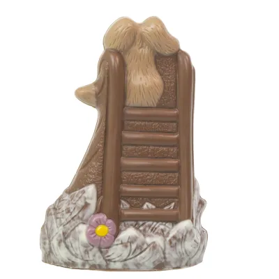 Stampo per cioccolato Coniglio sullo scivolo per dolci figure di cioccolato