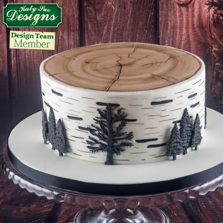 Gaufrage silicone Sapins