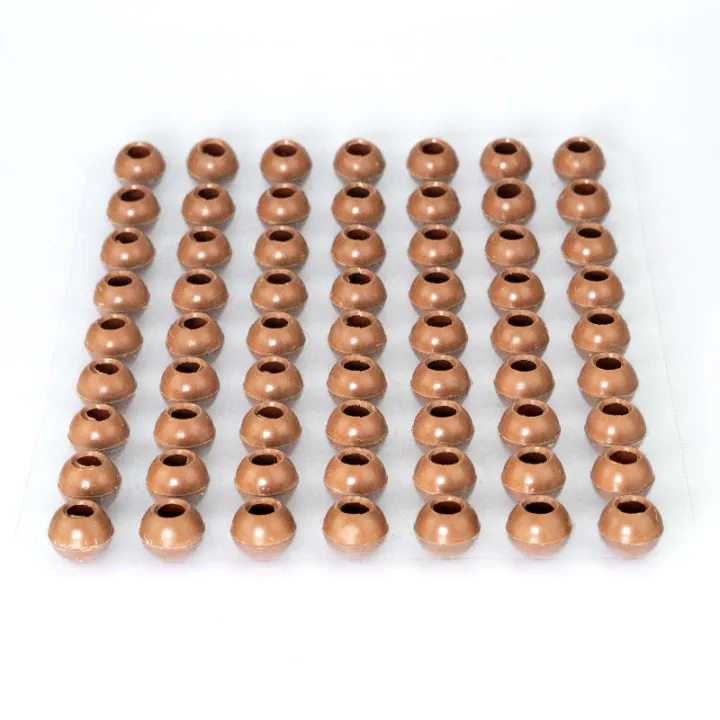 63 Mini Hohlkugeln Milch Ø 21 mm für hausgemachte Truffes