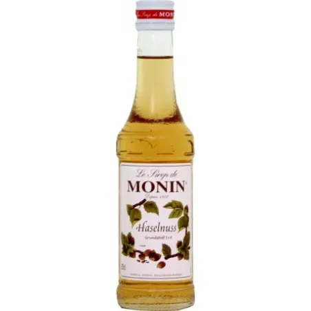 Monin Sciroppo alla Nocciola, 250 ml per drink e ripieni di torte