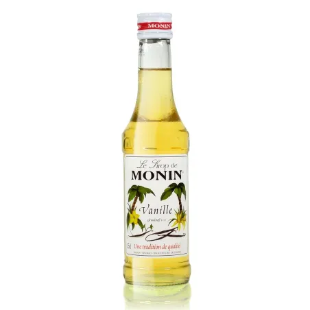 Monin sciroppo alla vaniglia, 250 ml per drink e ripieni di torte
