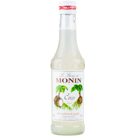 Sirop de noix de coco Monin, 250 ml pour les boissons et les garnitures de gâteaux