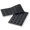 Stampo in silicone semisfera Ø 3 cm, 24 pezzi per dolci e salati