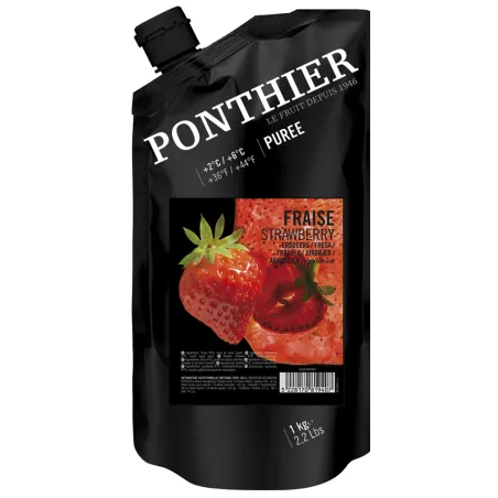 Erdbeer Fruchtpüree, 1 kg köstlich fruchtige Desserts