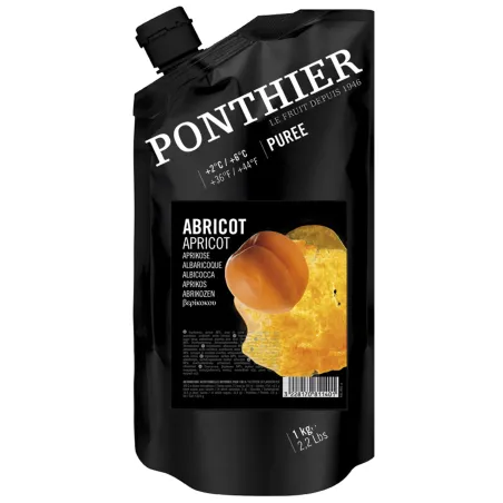 Purea di frutta all'albicocca, 1 kg per dessert deliziosamente fruttati