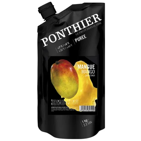 Purea di frutta mango, 1 kg, dessert deliziosamente fruttati