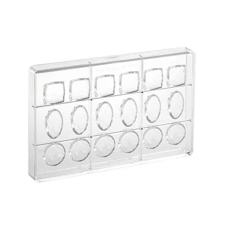 Pralinenform Diamanten Mix 18 Pralinen