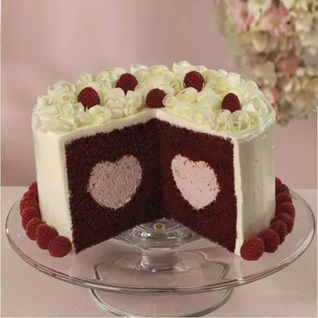 Stampo per torte a cuore Ø 22 cm