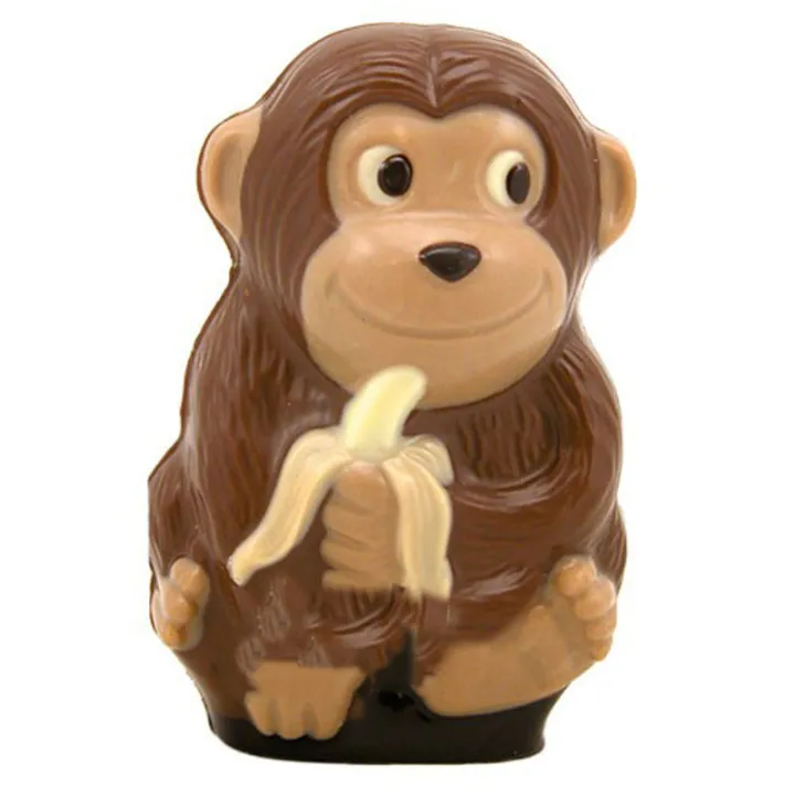 Chocolate monkey mold for your own chocolate figures