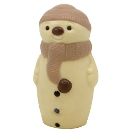 Chocolate mold snowman for sweet chocolate figures