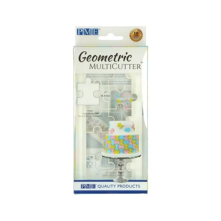 Puzzle Geometrie Multiset - 3 Ausstecher