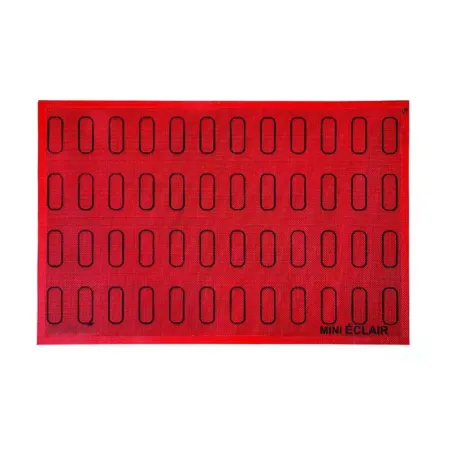 Professional mini éclair baking mat for perfect little éclairs