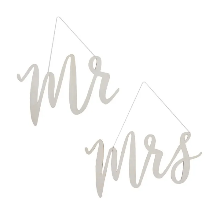 MR & MRS Stuhl Anhänger