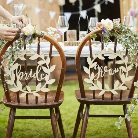 Appendino per sedia Bride & Groom