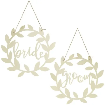 Appendino per sedia Bride & Groom