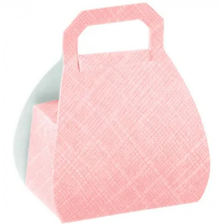 Emballage pour chocolats Sac à main Rosafür chocolats emballés avec raffinement