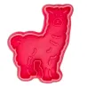 Cookie cutter with llama ejector for beautifully decorated biscuits