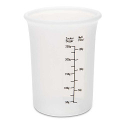 Caraffa graduata in silicone da 250 ml