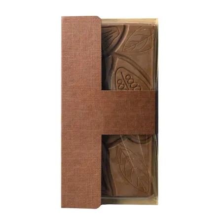 Chocolate bar packaging brown 16.5 cm / 8 cm / 1.1 cm