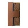 Chocolate bar packaging brown 16.5 cm / 8 cm / 1.1 cm