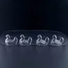 Schokoladenform Huhn, 4-teilig für eigene Schokoladenfiguren
