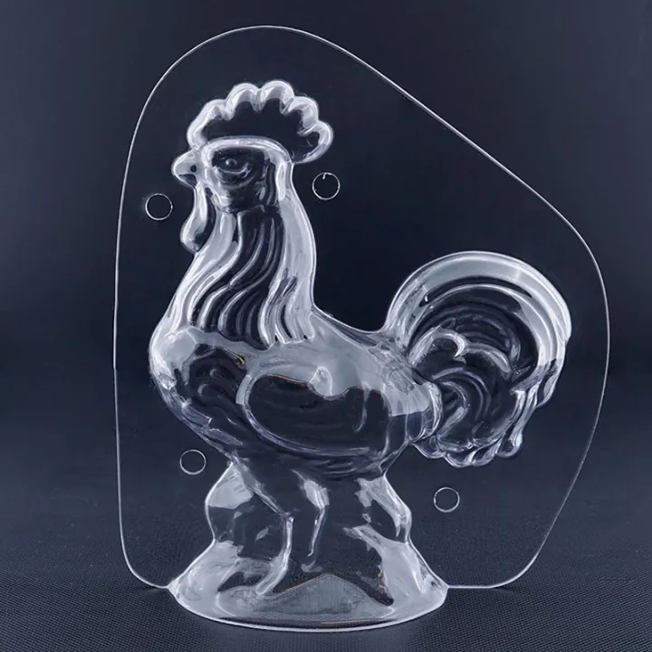 Stampo per cioccolato gallo fiero per figure di cioccolato personalizzate