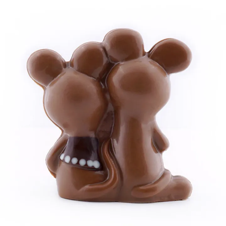 Moule à chocolat Couple de souris pour de jolies figurines en chocolat