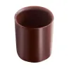 Chocolate mold dessert bowl high round, 28 pieces