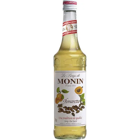 Monin Sciroppo Amaretto, 250 ml per drink e ripieni di torte