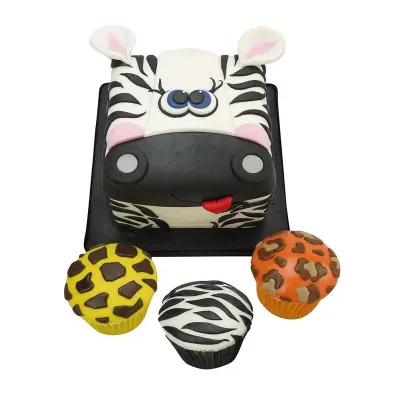 Animal pattern cutters for cakes and cupcakes