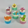 Dinosaur cutter set for cakes and cupcakes