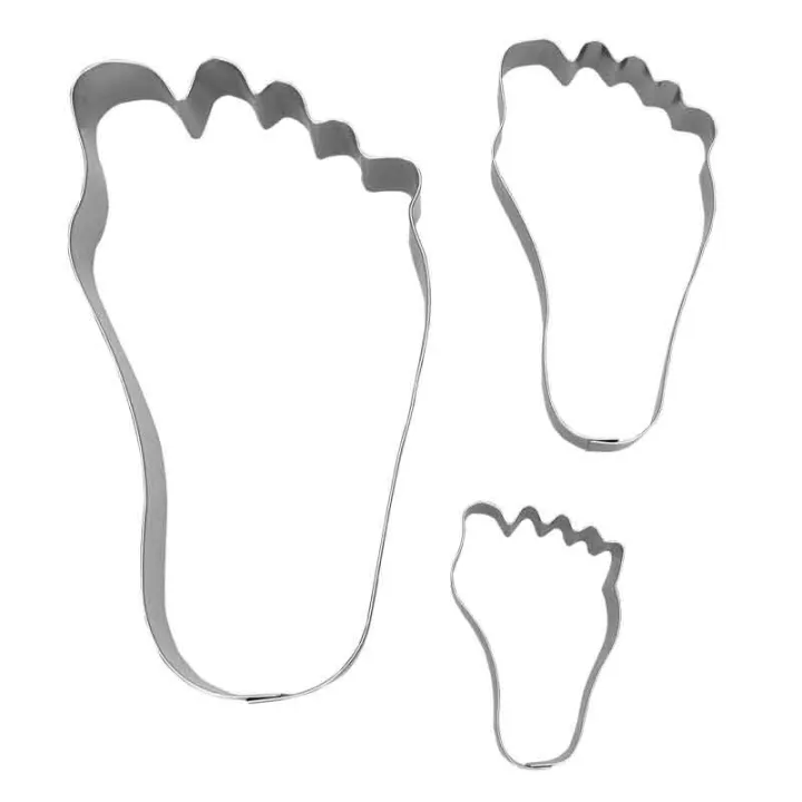 Ausstecher Set Füsse