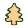 Snowy Christmas tree cookie cutter, 6 cm