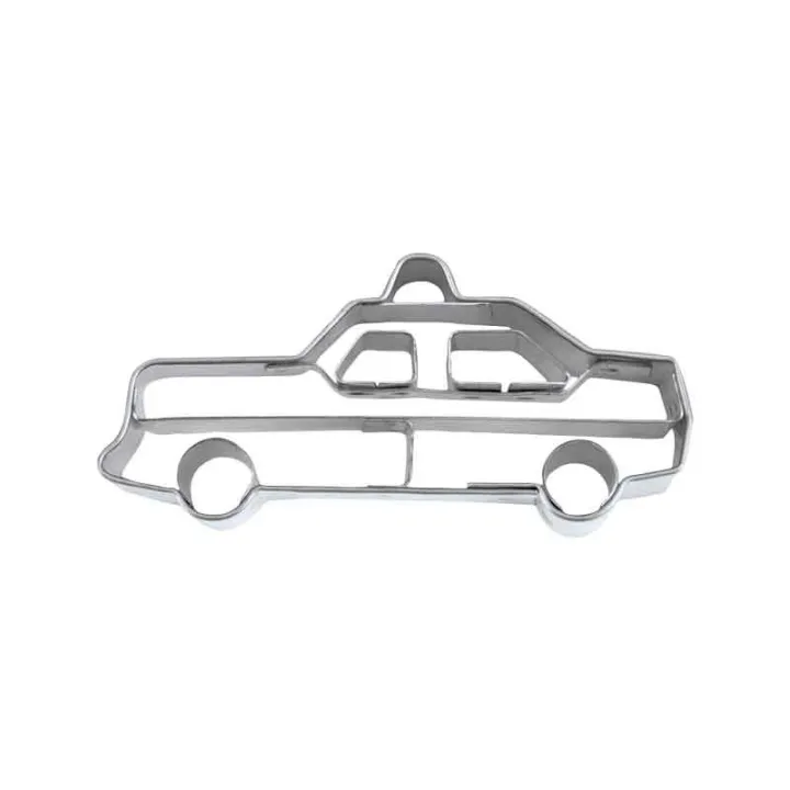 Police car cookie cutter for delicious cookies