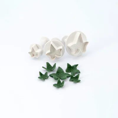 Efeublatt Ausstecher-Set, 3-teilig für tolle Fondant-Dekorationen
