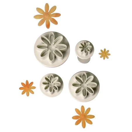 Daisy cutter set, 4-piece for great decorations