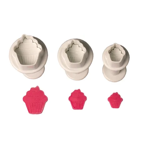 Cupcake cutter set, 3-piece for great decorations