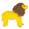 Cookie cutter with lion ejector for beautifully decorated biscuits